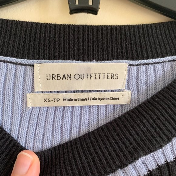🍂Urban Outfitters Striped Sweater Top🍂 - Picture 4 of 4
